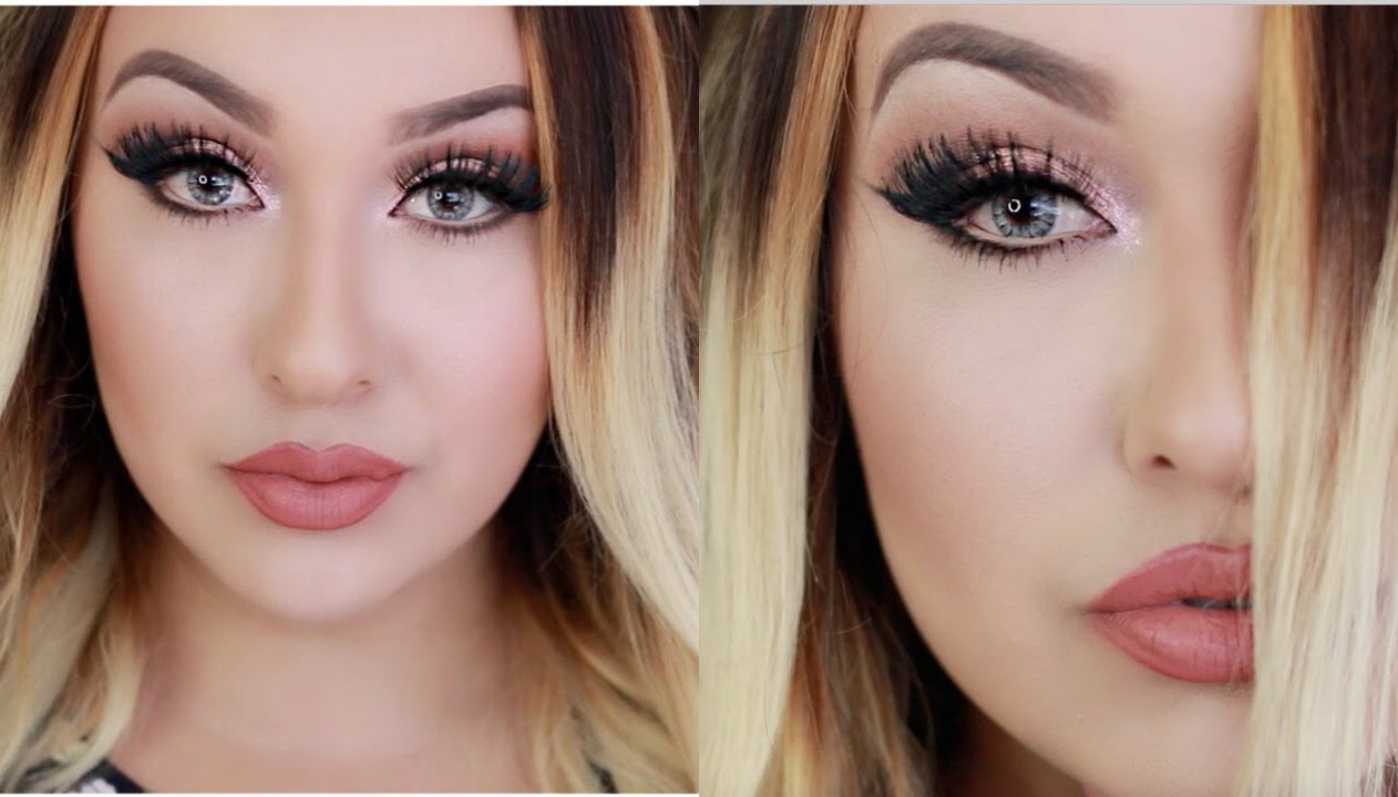 Pink Fall Glam Makeup Tutorial