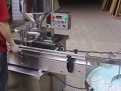 Máy chiết rót mỹ phẩm đặc, máy chiết rót kem mỹ phẩm, 0934718896