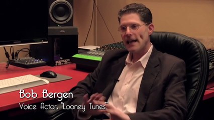 Bob Bergen Mimics Mel Blanc's Porky Pig