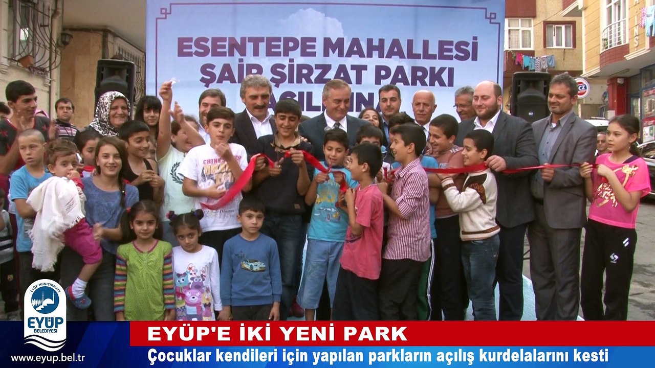 Eyüp'e iki yeni park