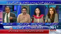 Qazi Saeed Shut Up Call To Andleeb Abbas In A Live Show
