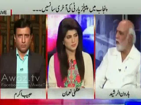 Haroon Rasheed responds at Zardari's statement Institutions shouldn't cross their limit.