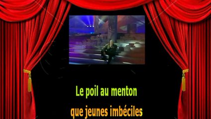 Karaoké Jean Ferrat - Les jeunes imbéciles