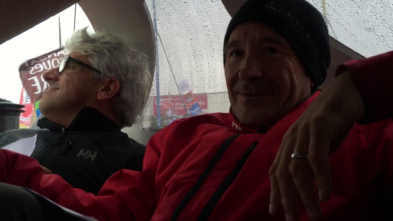 Transat Jacques Vabre  - TJV INSIDE : Interview "Lui ou Moi" avec Lalou Roucayrol et César Dohy (Multi50/Arkema)