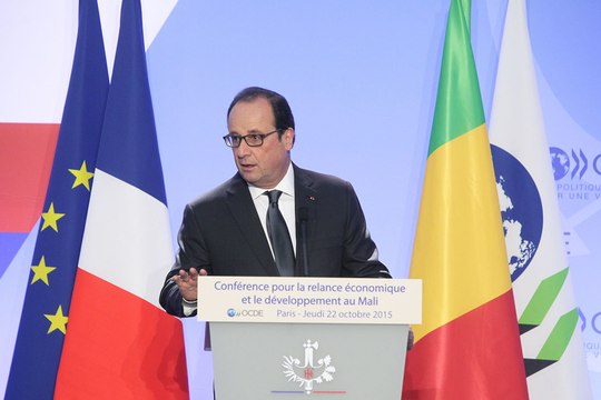 Discours lors de la Conférence internationale pour la relance économique et le développement du Mali
