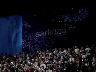 Nicolas Sarkozy à Bercy - Entrée