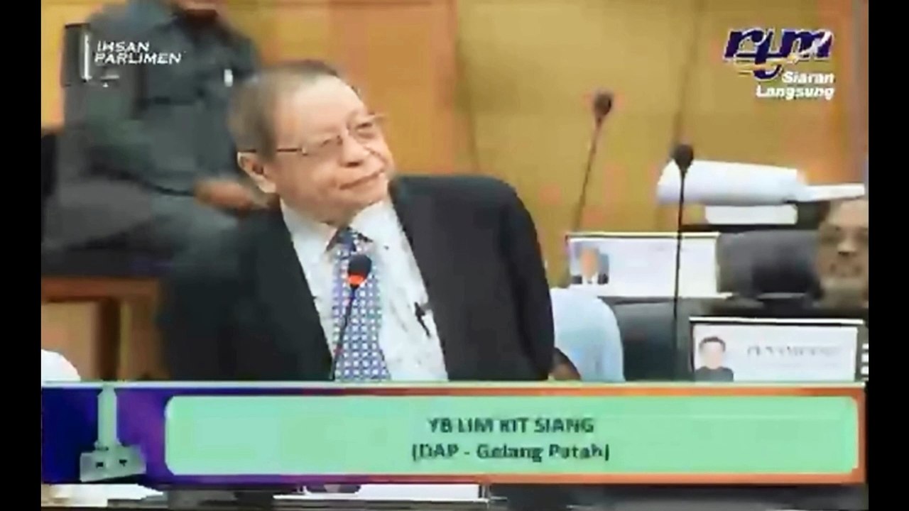 Lim Kit Siang: Saya Adalah Mangsa Terbaru Daripada Penyakit "1MDB"