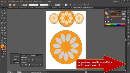 Logo design with Making a shape  duplicate bangla tutorial