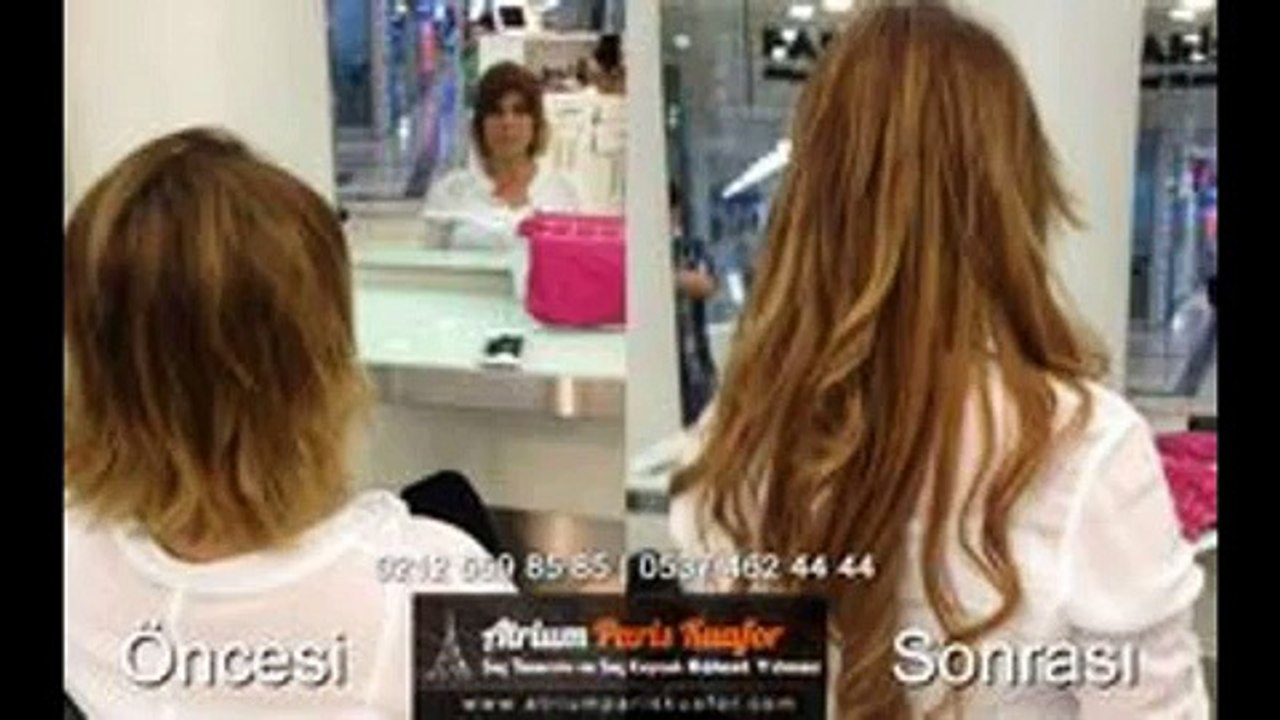 Öncesi Sonrası Resimleri - Atrium Paris Kuaför