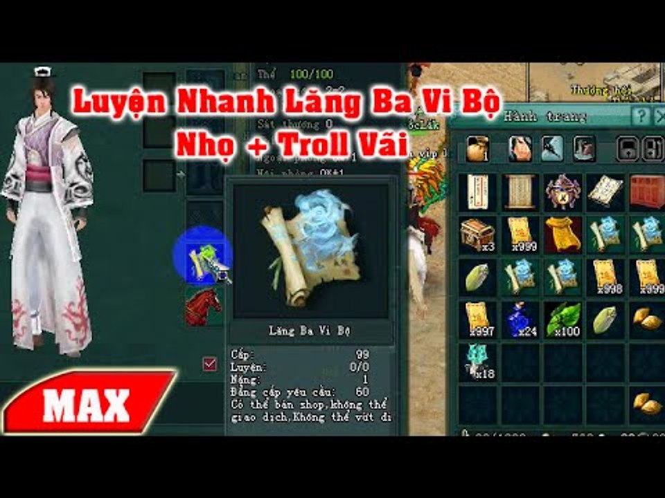 Ngày Đầu Luyện L3 vi bộ 10 Thành - Nhọ Nhất Hàn Long