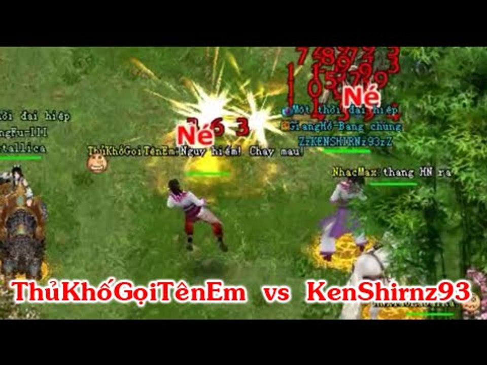 Pk VL2 - ThủKhốGọiTênEm Và zKenShiRN93z  -Solo Chỉ Bằng Đại Tu