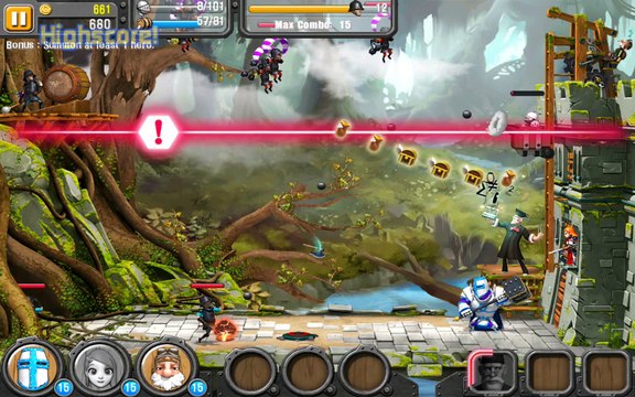 The Onion Knights - Android gameplay PlayRawNow