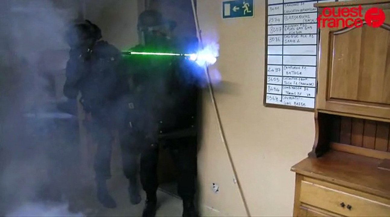 Les policiers sur-entrainés du Raid de Rennes opérationnels 24h sur 24