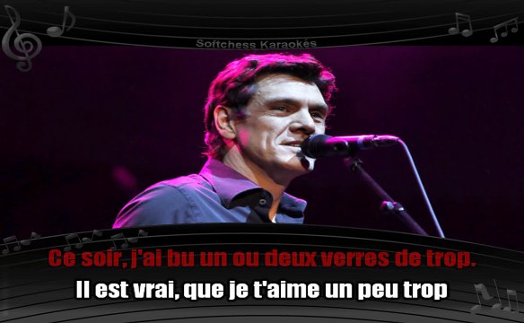 Karaoké Marc Lavoine - Je me sens si seul