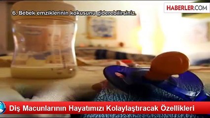 Diş Macunlarının Hayatımızı Kolaylaştıracak Özellikleri