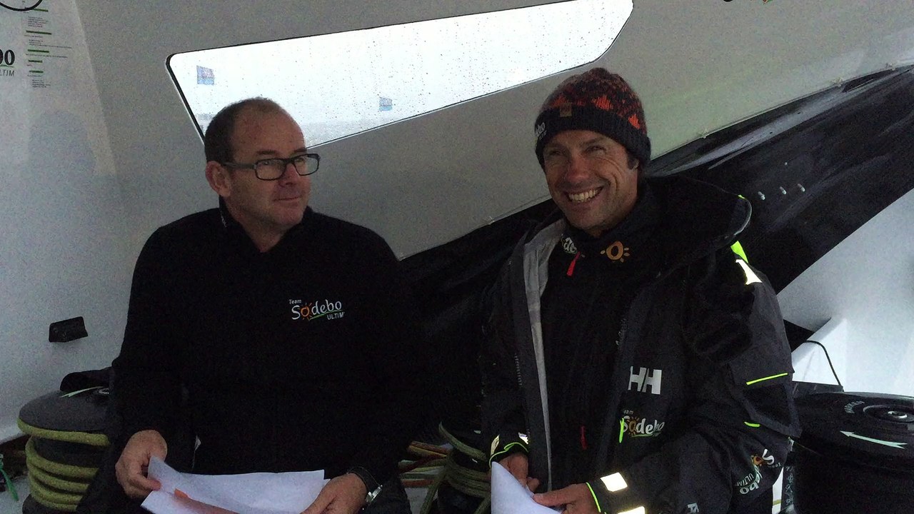 Transat Jacques Vabre- TJV INSIDE: Interview "Lui ou Moi" avec Thomas Coville et Jean-Luc Nélias (Sodebo Ultim)