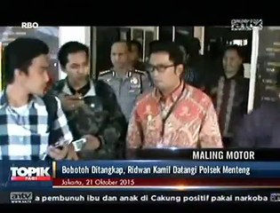 Ridwan Kamil Temui Bobotoh Pencuri Sepeda Motor di Menteng