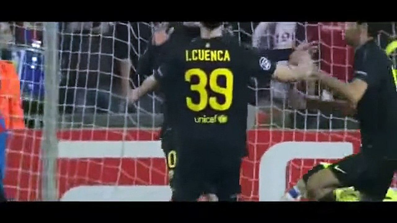 Barca 4-0 Viktoria Plzen 1-11-2011(Second Hattrick Messi in UEFA champions leaugue)