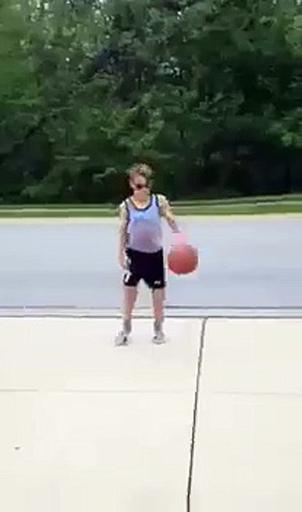 Boy Throws Basketball at Girl Riding Her Bicycle-by Funny Videos Collection