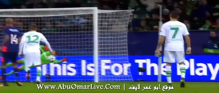 شاهد اهداف فولفسبورج 2 _ 0 بي إس في آيندهوفن في دوري ابطال اوروبا - 21 اكتوبر 2015 - بتعليق سوار الذهب