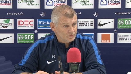 La conférence de presse avant SMCaen - FC Nantes
