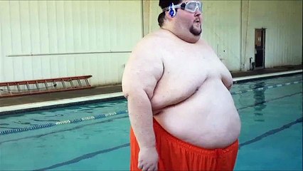 Dramatic Fat Guy Splash