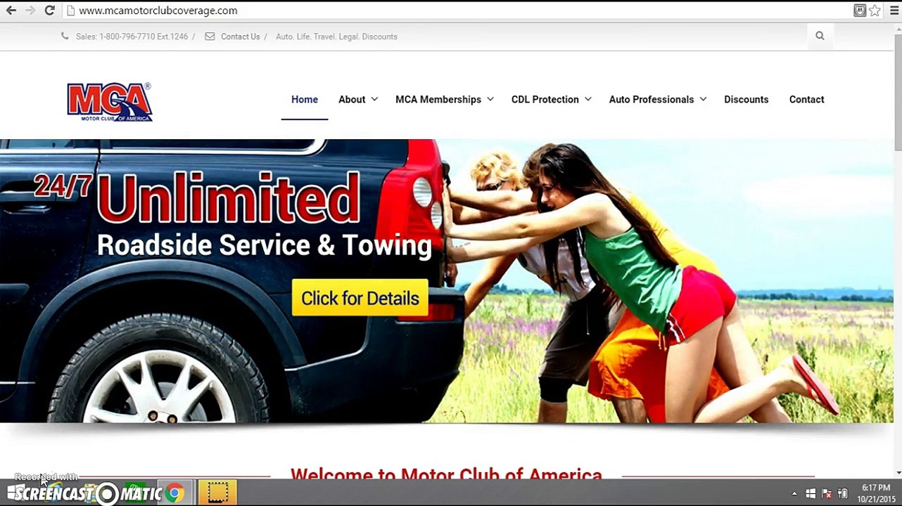 TVC Mca Motor Club Benefits