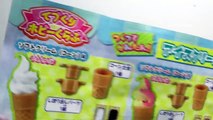 Ice cream Toy Play dough ガチャガチャ アイスクリームやさん！？
