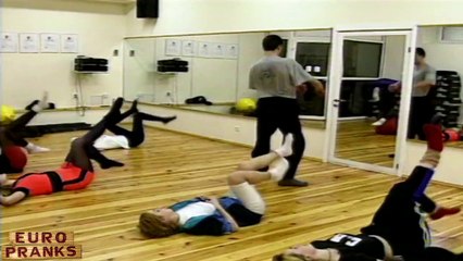 Doing My Own Aerobics Euro Pranks