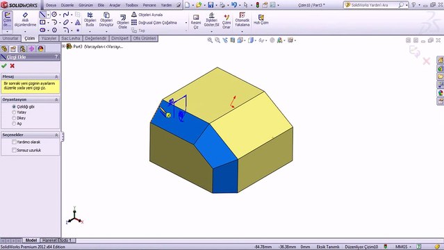 solidworks tutorial türkçe hizli çizim taktikleri