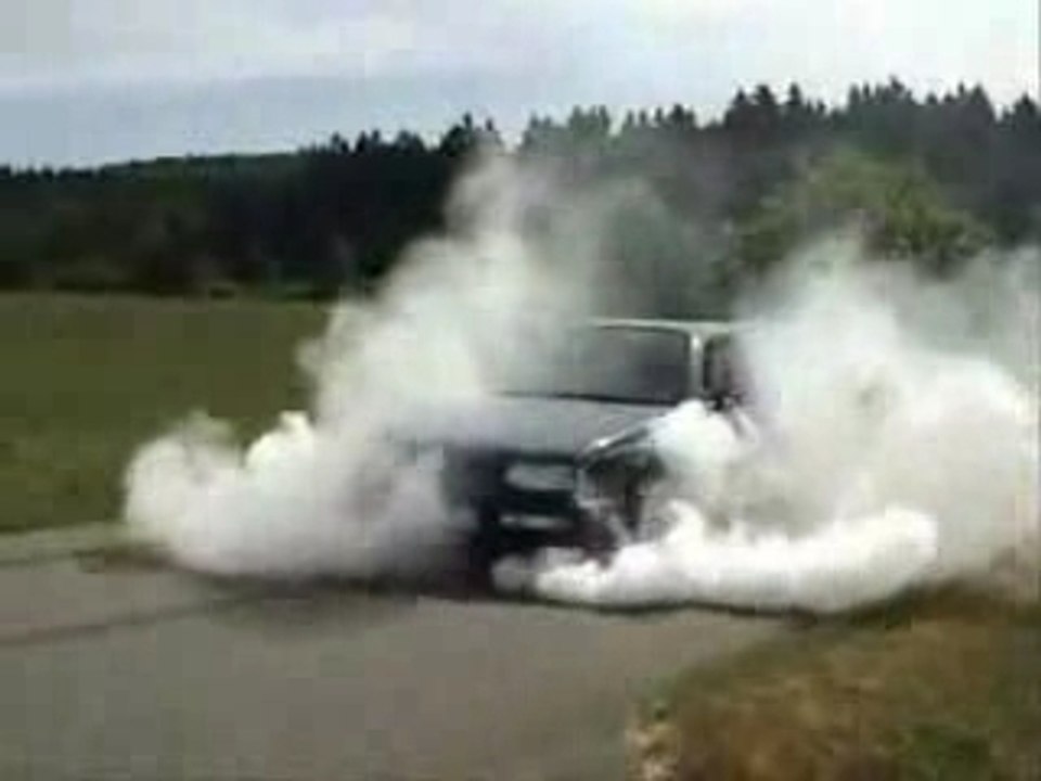 Golf VR6 Kompressor Burnout