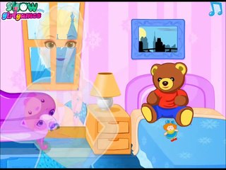 Lets Play Newest Queen Elsa Give Birth to a Baby Girl Video Game Baby Birth Game Movies