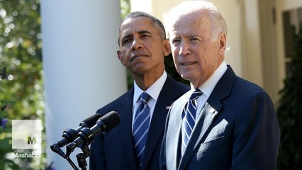 Watch Biden announce his decision not to run for president in 2016