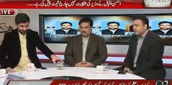 You will laugh till end what saleem safi is doing in live show asma shirazi laughing