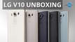 LG V10 unboxing -