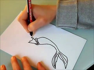 wie zeichnet man eine Meerjungfrau how to draw mermaid