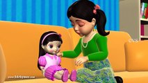KZKCARTOON - Miss Molly had a dolly - 3D Animation - English Nursery Rhymes - 3d Rhymes - Kids Rhymes - for children