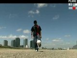 Urban footbal freestyler abbas farid