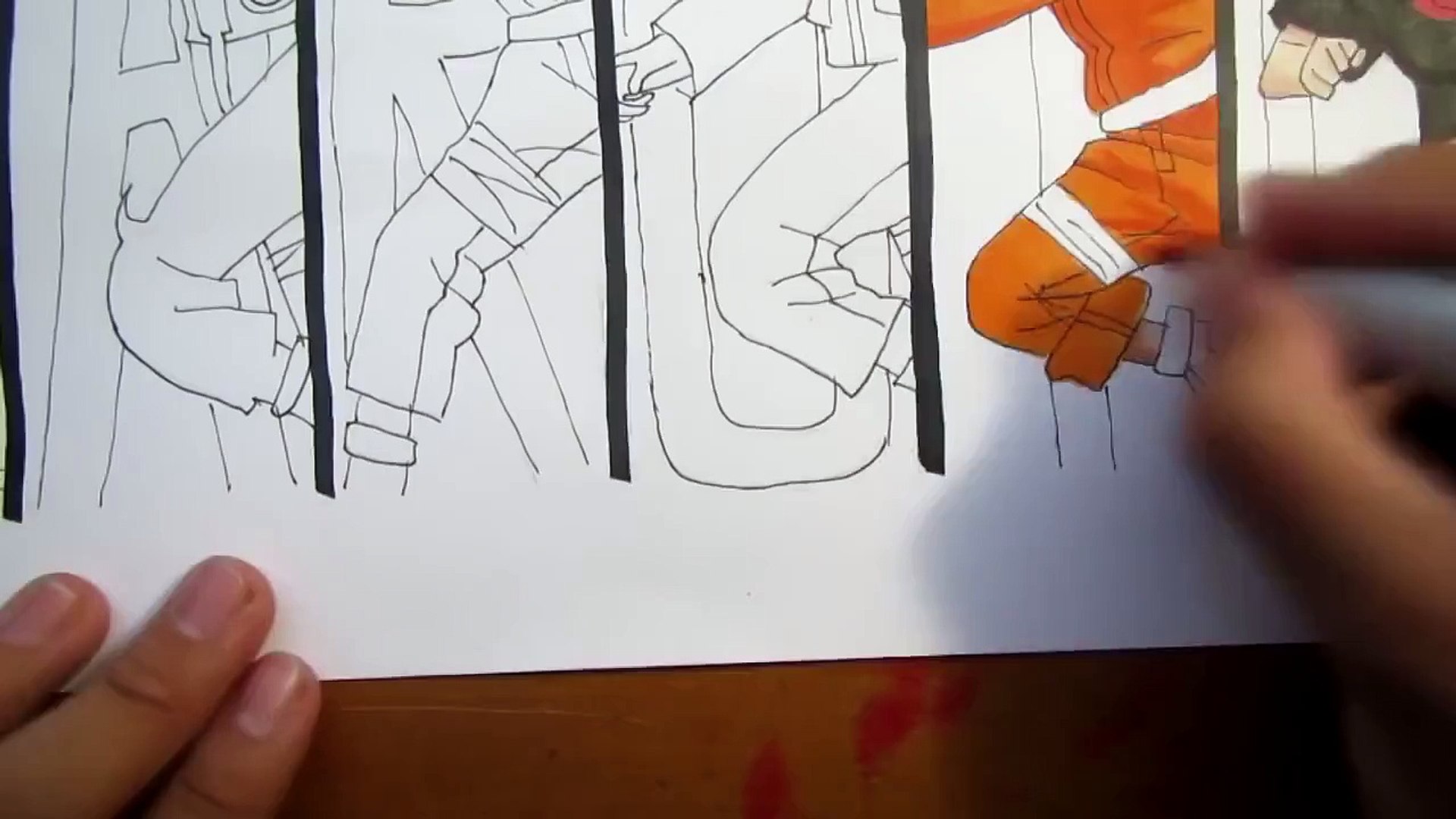 ⁣Drawing Naruto Naruto Shippuden