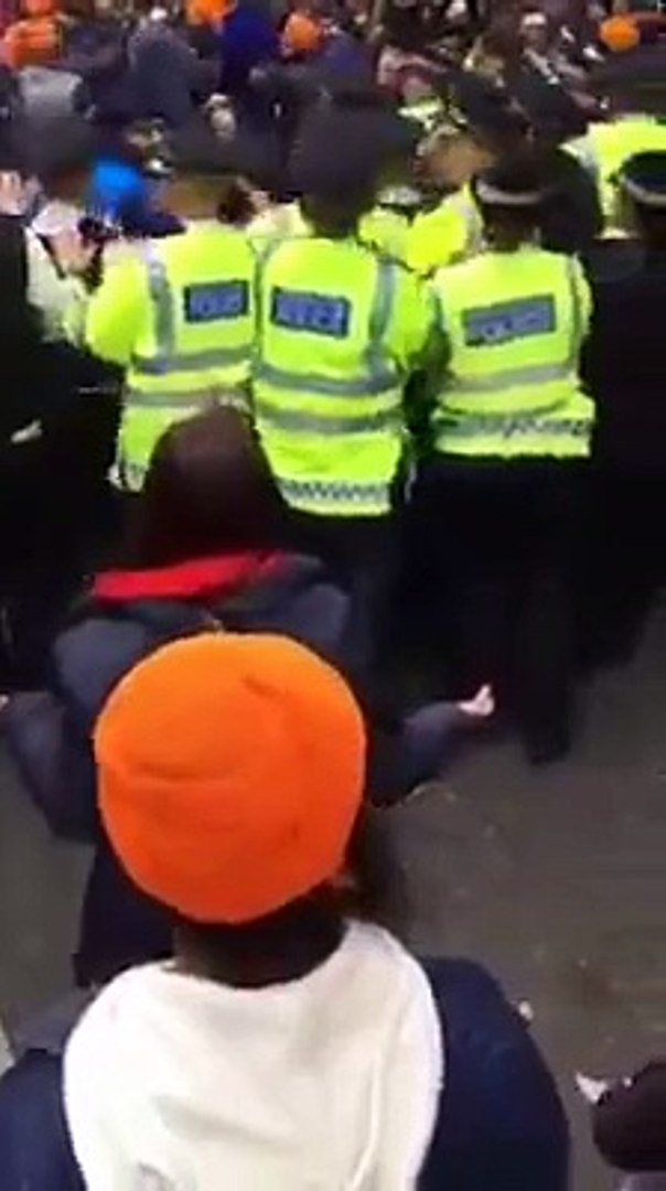 ⁣UK Protest