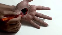Drawing a 3D Heart Hole Anamorphic Illusion | Trick Art