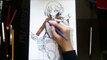 Drawing Mikasa Ackerman from Attack on Titan (Shingeki no Kyojin)