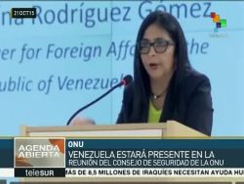 Canciller de Vzla. asiste a reunión del Consejo de Seguridad de la ONU