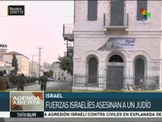 Soldado israelí asesina a judío al confundirlo con un palestino
