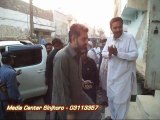 Sinjhoro : PPP Leader Allauddin Junejo Condoling With Heirs Of Slain Shop Owner Mukesh Kumar At Gurdwara Mandir Sinjhoro