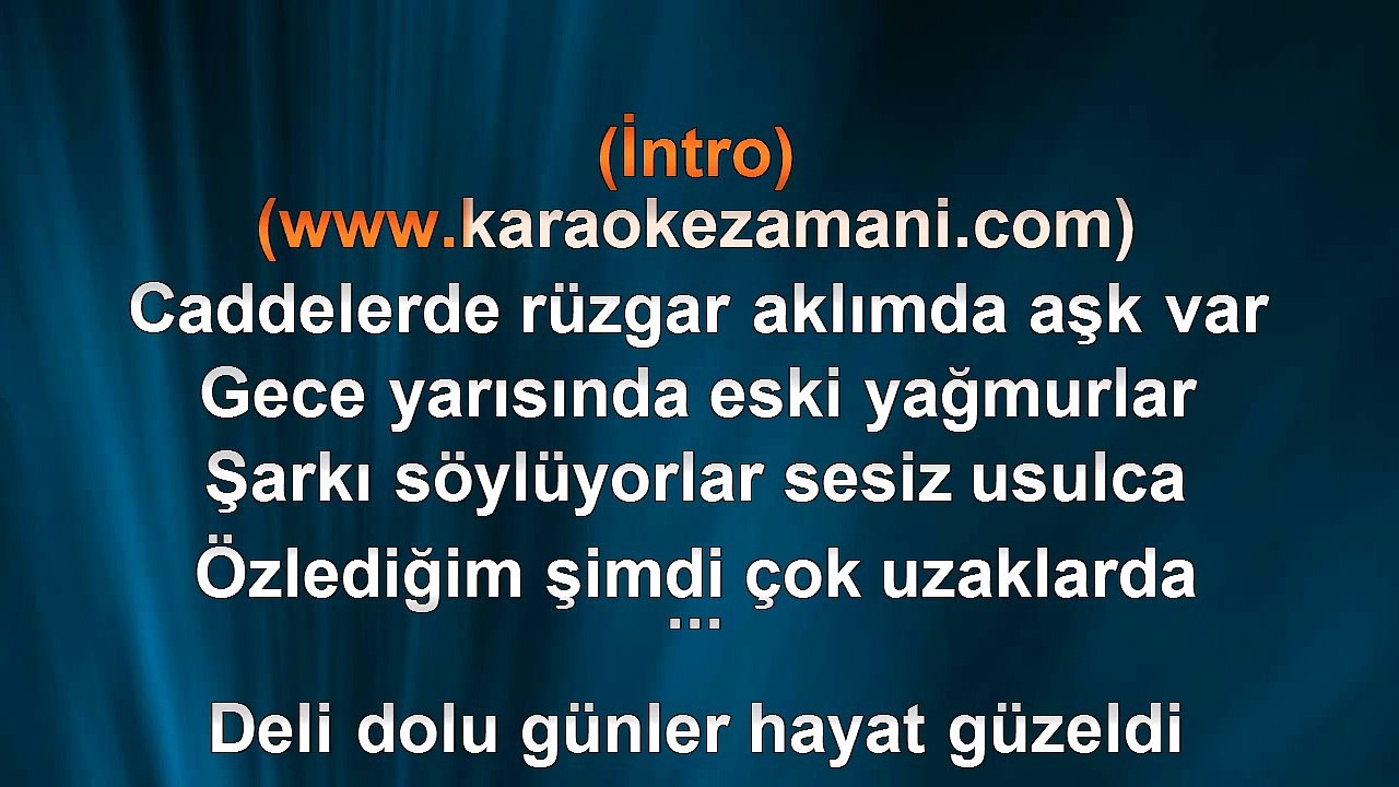 Nilüfer - Çok Uzaklarda - (1997) TÜRKÇE KARAOKE