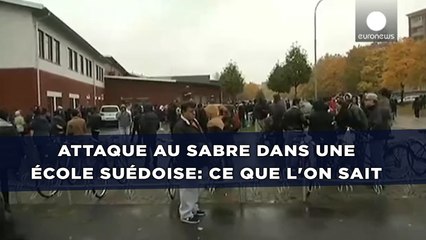 Attaque au sabre dans une école suédoise: Ce que l'on sait