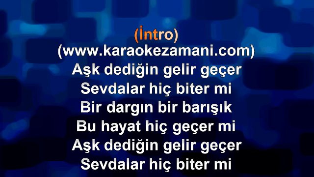 Oğuz Berkay Fidan - Beni Ellerden Sayma - 2014 TÜRKÇE KARAOKE