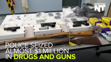 Police Seize Nearly $1 Million Worth Of Drugs & Weapons In Maryland