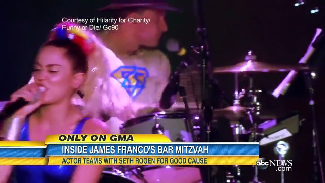 Seth Rogen Throws James Franco a Bar Mitzvah